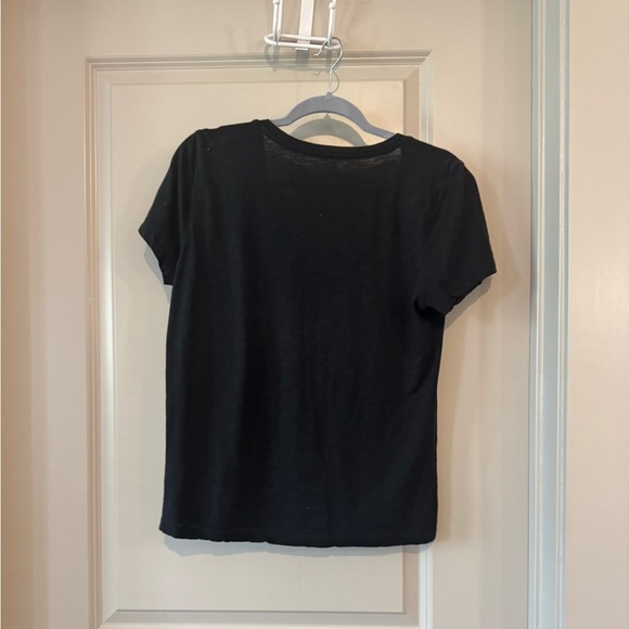 Madewell Short Sleeve V-Neck Shirt l M - Picture 2 of 4